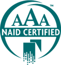 NAID AAA Certified logo Gilmore Services